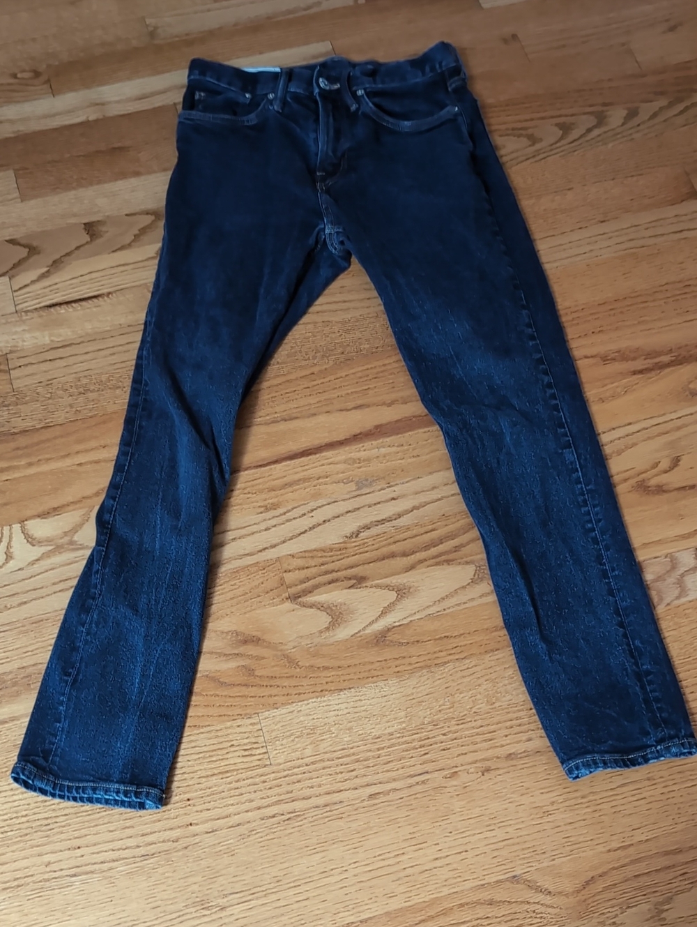 H&M Men's Slim Fit Jeans in Dark Blue Wash